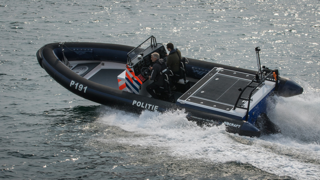 Ribcraft 9m Dutch Police RIB Police boat